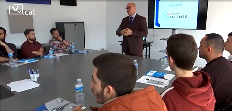 Ferrimax_Safes's tweet photo. Ferrimax amb Espai Talents. A través de l’Espai Talents un grup de professionals fan orientació, formació i selecció de joves talents.
https://t.co/b9KLhJICPg
#ferrimax #advancedsecuritysystems @vallesvisio @AgrupacioIBV https://t.co/yiec7YfDY2