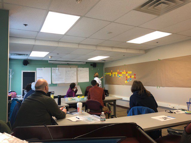 Day 2 of UNH Lean Yellow Belt Certification class is getting off to a great start.  Today is realizing the importance of a solid current state process map.  Go Team!