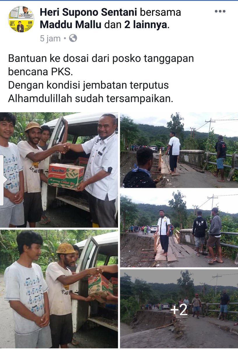 pkspapua's tweet photo. PKS sepanjang hari ini, terus mengirimkan bantuan, bahkan ke lokasi2 sulit di jangkau sekali pun. Agar tangan kecil kami, dpt menghapus titik air mata sdr2 kami.
#SentaniBangkit #PrayForSentani #PrayForJayapura #PrayForPapua @msi_sohibuliman @PKSejahtera https://t.co/Ws5rxUQpAe