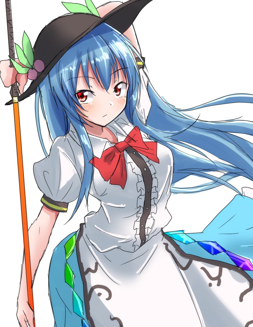 #深夜の真剣お絵描き60分一本勝負 
比那名居天子 