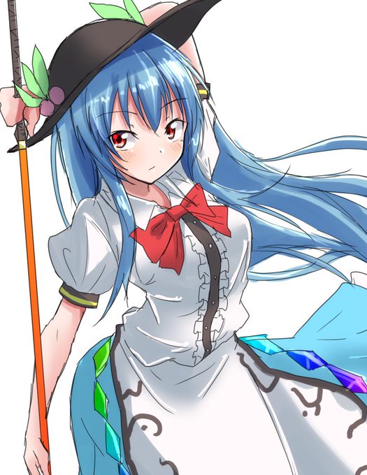 #深夜の真剣お絵描き60分一本勝負 
比那名居天子 