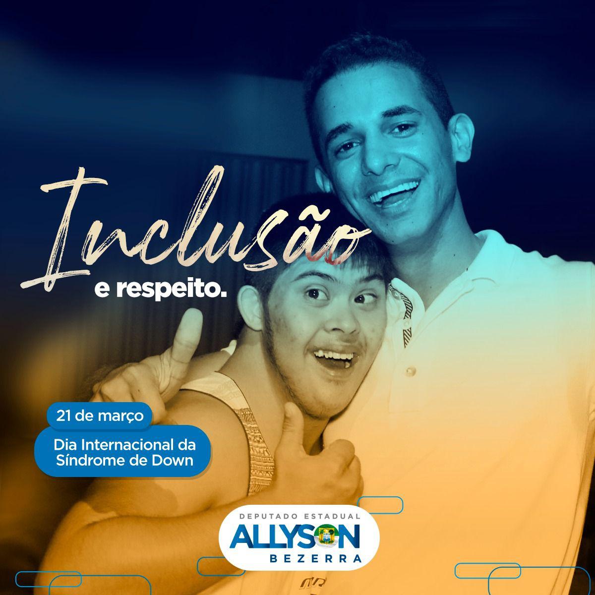 AllysonBezerra_'s tweet photo. Por inclusão e respeito! #DiaInternacionaldaSindromeDeDown #DiadaSindromeDeDown #Inclusao #Respeito https://t.co/3eHpmfYc6m