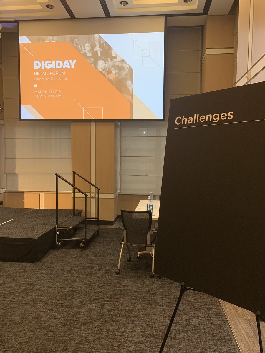 hilarymilnes's tweet photo. The Digiday Retail Forum is happening today! We’ll be diving deep into direct-to-consumer brand strategy and hearing from @DollarShaveClub, @LererHippeau, @getquip &amp; more. Follow along #DigidayRetail https://t.co/YRkK5gGcdt