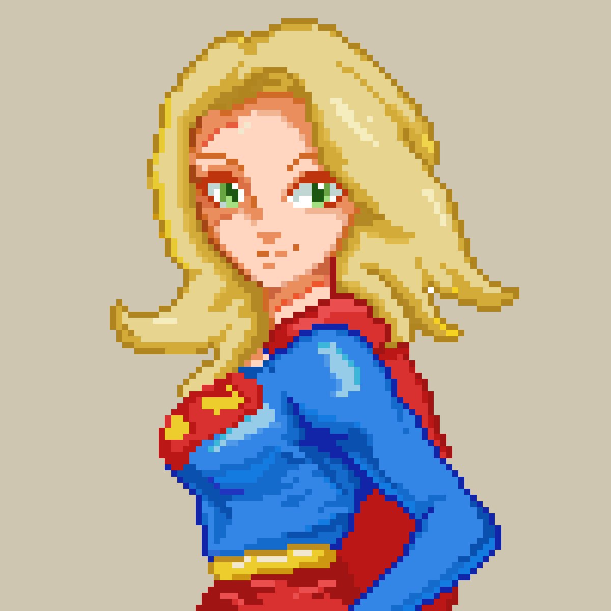 I don't think I've ever posted this here \u003e\u003e But here's my first attempt at pixel  art I did back in 2018 C: #art #pixelart #sapphira #dragon #oc #pixel, image size:1200x1200