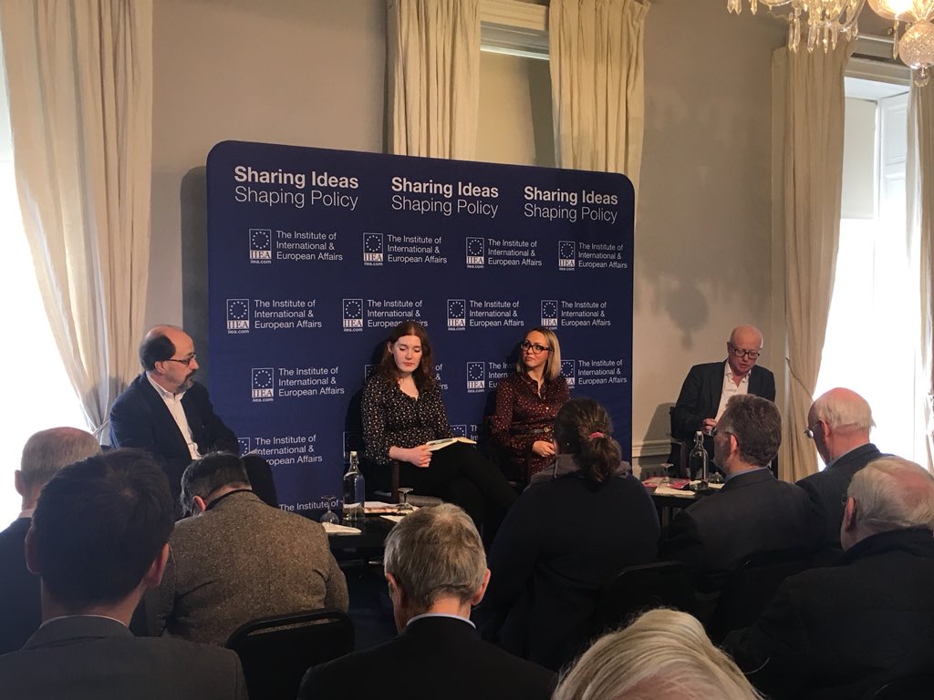 iiea's tweet photo. This lunchtime we host ‘#CountdownToBrexit: The #UK in 2025’ with @bill_emmott, @DrKathrynSimps &amp; @Ella_M_Whelan to look forward to the UK’s future relations with the #EU https://t.co/gGqkBgSktm