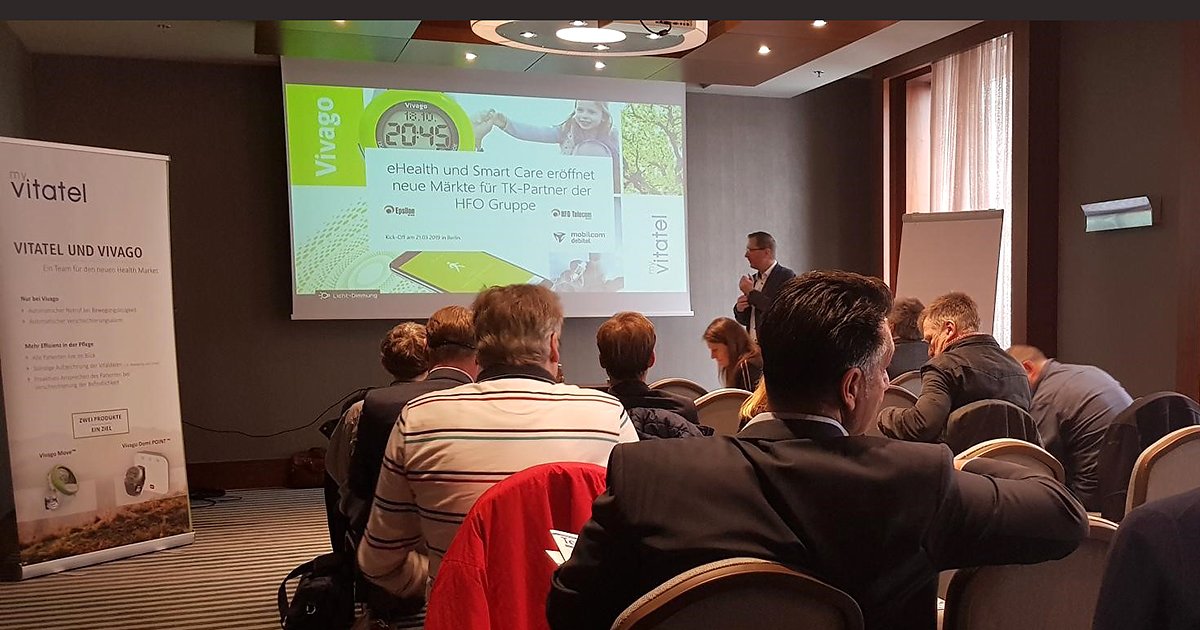 MyVitatel's tweet photo. Erste Eindrücke aus Berlin von unserem Vitatel und Vivago Vermarktungs-Kick Off. Vielen Dank noch einmal an all unsere Gäste für´s vorbei kommen. Auf eine gemeinsame erfolgreiche Zusammenarbeit. https://t.co/w5KXmRUC54