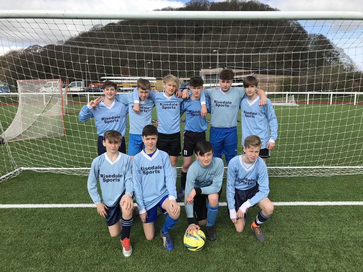 Risedale competing in a 7 a-side charity football tournament. Thank you <a href="/durham_uni/">Durham University</a> for hosting. Quarter finals here we come 👏🏻⚽️ #teamrisedale