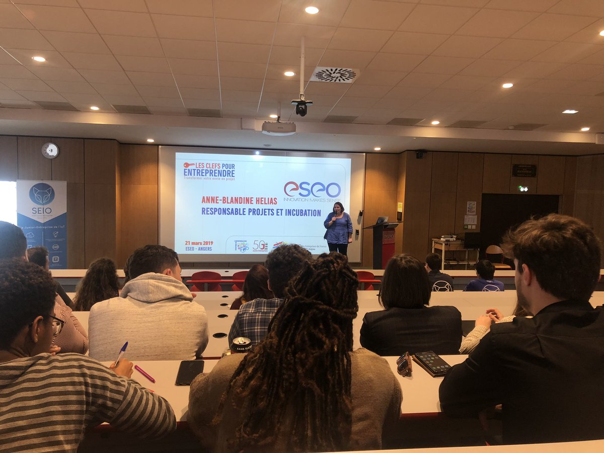 C’est le début des clés pour entreprendre. Notre président souhaite la bienvenue à tous les participants ! #TeamSEIO🦊#LCPE19 #WeAreJe