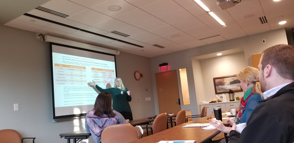KUpalliative's tweet image. At the @KCHospice house reviewing what we learned at #hpm19