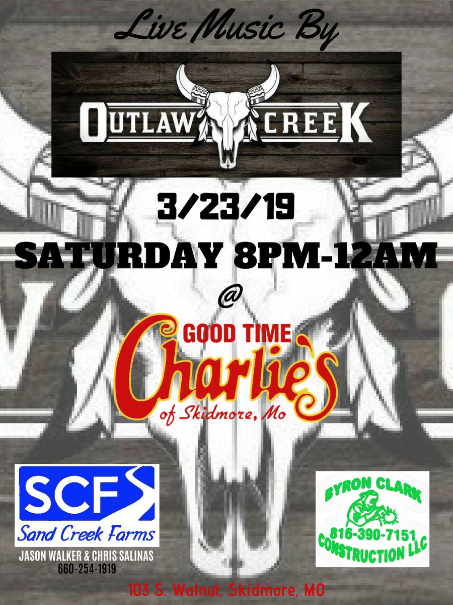 goodtime_skid's tweet photo. Live Music at Good Time Charlie's Of Skidmore this weekend!!! https://t.co/FJ6DZCMNUz