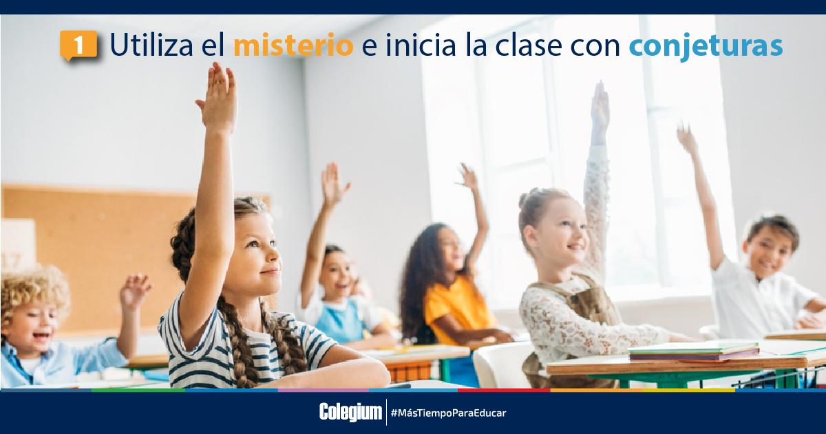 colegium's tweet photo. ¡Buenos días!
Iniciamos la jornada con tips docentes para desarrollar la curiosidad en los niños(as) e impulsar su compromiso. ❤️

¡Porque creemos que la educación deja huellas! 👏👩‍🎓👨‍🎓

#TipsDocentes #Curiosidad #Compromiso #Educación #MásTiempoParaEducar 
https://t.co/3vlu4hWcxX https://t.co/NQuxZhlZbb