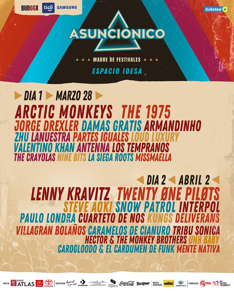 DXcompy's tweet photo. ¡SORTEO! 📢 Tenemos entradas para ambos días del @asuncionicopy para nuestros seguidores 🤩 Mencioná a tu acompañante + RT y ya participás. No te olvides de seguirnos en todas nuestras redes 🎸🎶🤘🏽 #asuncionico19 https://t.co/zHe7LLu1kH