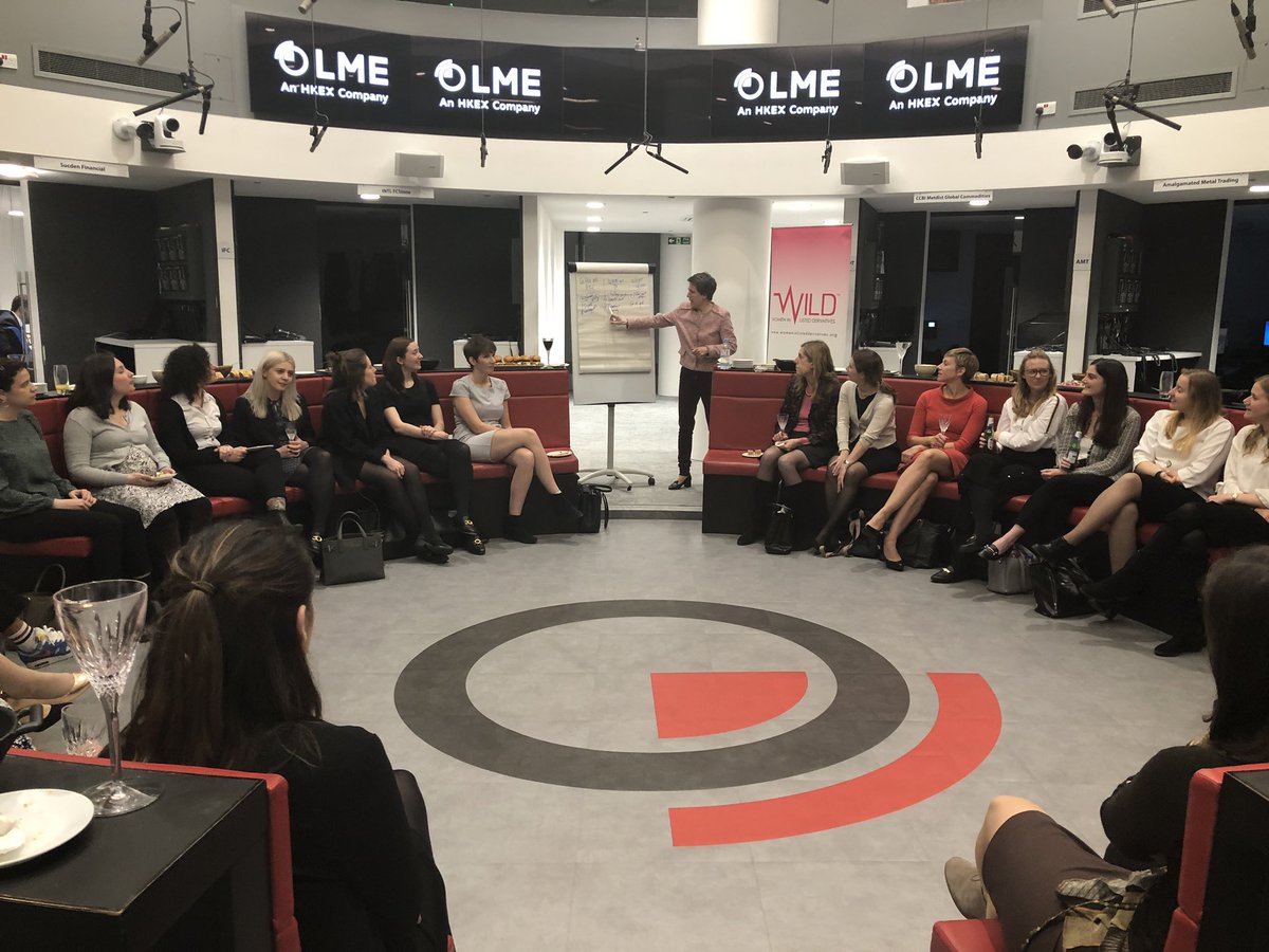 Huge thanks to <a href="/LME_news/">London Metal Exchange (LME)</a> for hosting our first WILDlings event of the year last night, with the fantastic Lizzie Thomas from Dale Carnegie joining to share her insights on the difference between being a #manager and a #leader. An inspirational evening for all!