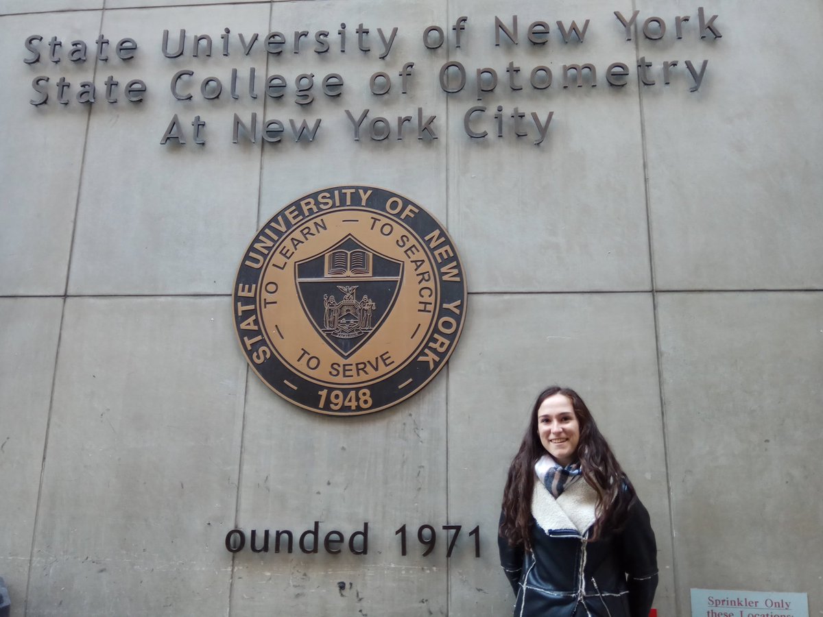 Guisela_24's tweet photo. Era visita obligatoria! 👀🗽🌎🇺🇸 #Optometry #SUNYOPT #NYC https://t.co/hDXKDN9SHB