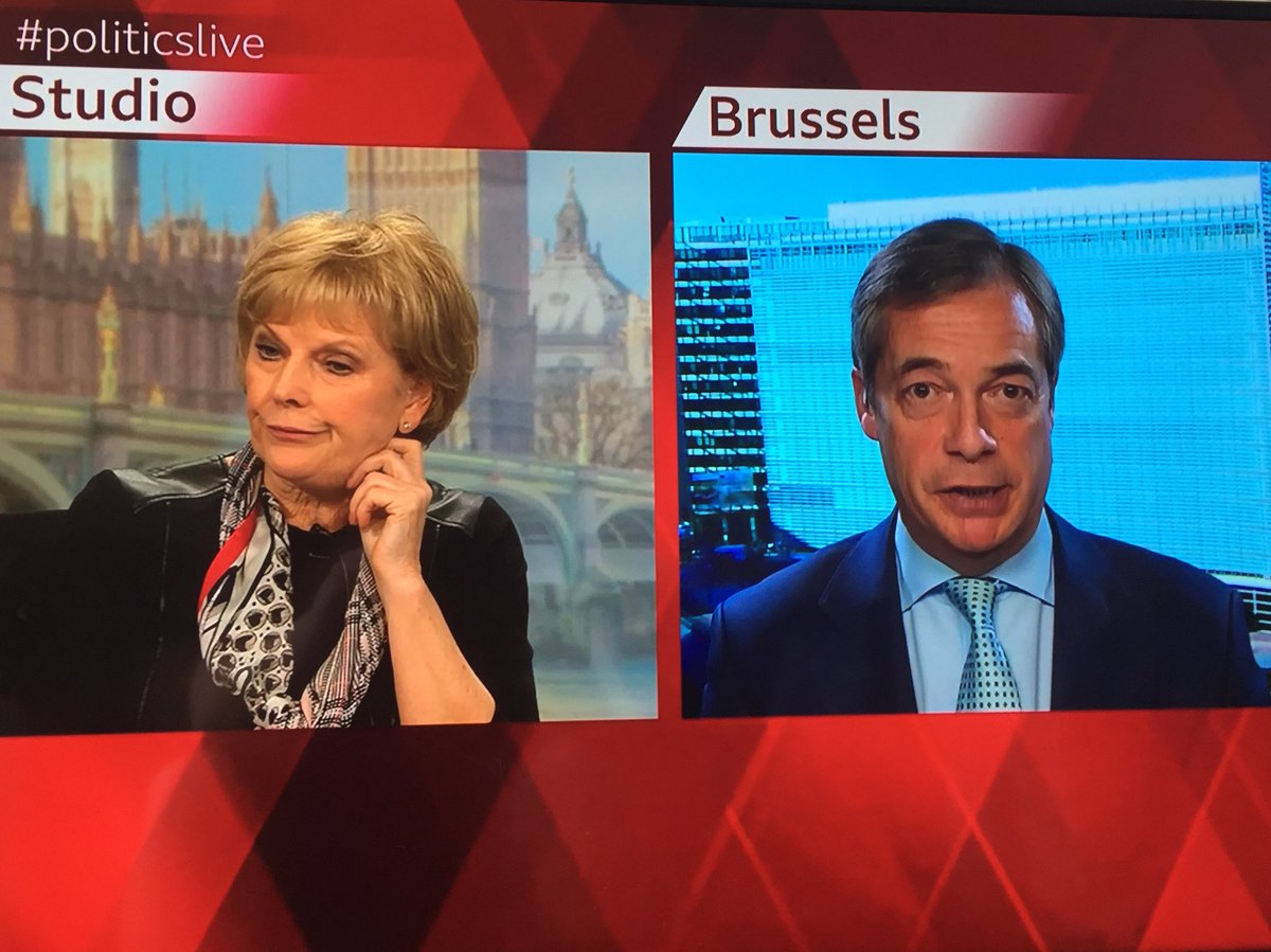 billsheen's tweet photo. The UKs feelings towards the wanker on the right summed up in a facial expression @Anna_Soubry #RevokeArticle50 #PoliticsLive why is this scam artist on tv and not walking? https://t.co/hjI87u0AsB
