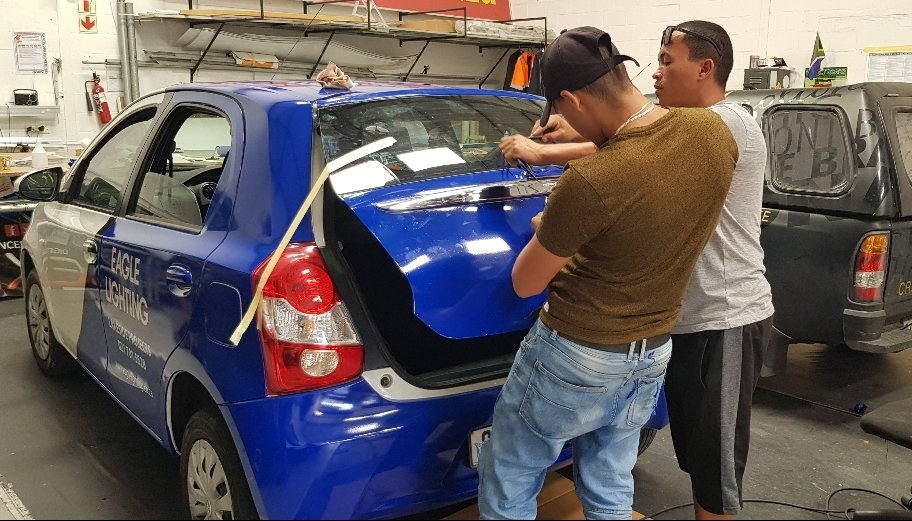 PhoenixDPC's tweet photo. Team Phoenix working on Public Holidays to meet client deadlines! Our staff are the best! #phoenixdpc #DontWorryBeWrappy #signyourcar https://t.co/0wrkSnEmg4
