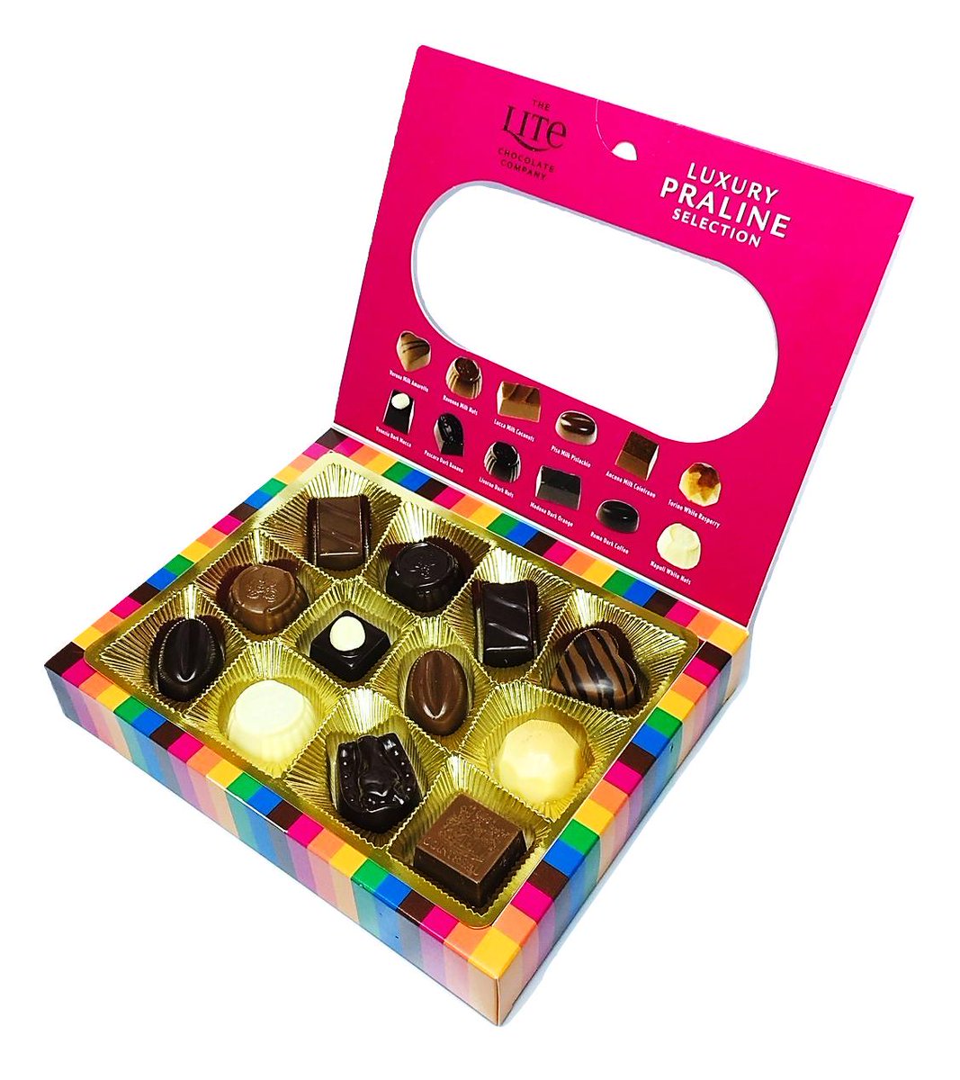 corolldraw's tweet photo. Brand New improved Design.
The same quality Belgian Chocolates we know and love. A great all year round gift box with no added sugar Praline Chocolates. Only at... https://t.co/Fvx3mdzaJJ     #sugarfree 🍫😋 https://t.co/ERiipXj3ME