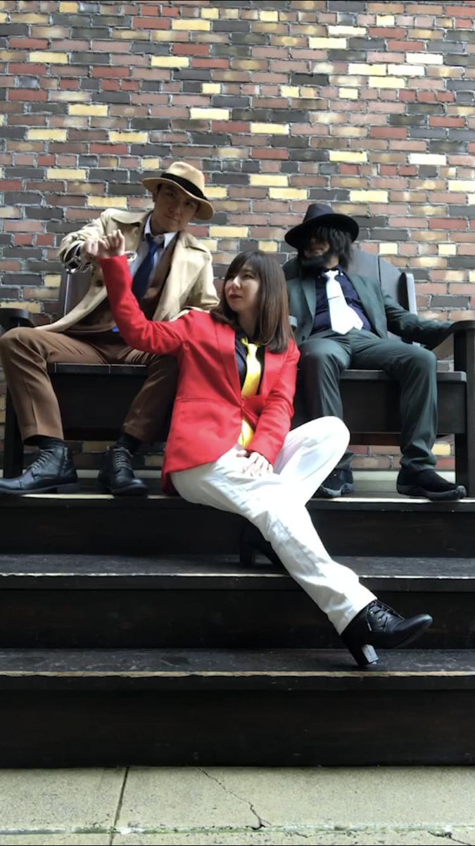 Sei 0816 コスサミ両日 今回は3人でルパンコス あとは五右衛門と不二子ちゃん 集合写真撮りたいな 笑 ユニバーサルスタジオジャパン ユニバ ルパン三世 ルパン 次元 次元大介 銭形 銭形警部 Usj コスプレ