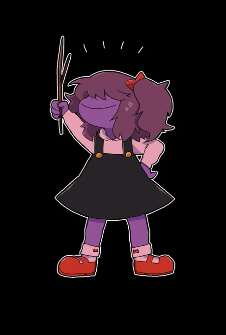 ちいさいスージィちゃん#DELTARUNE 