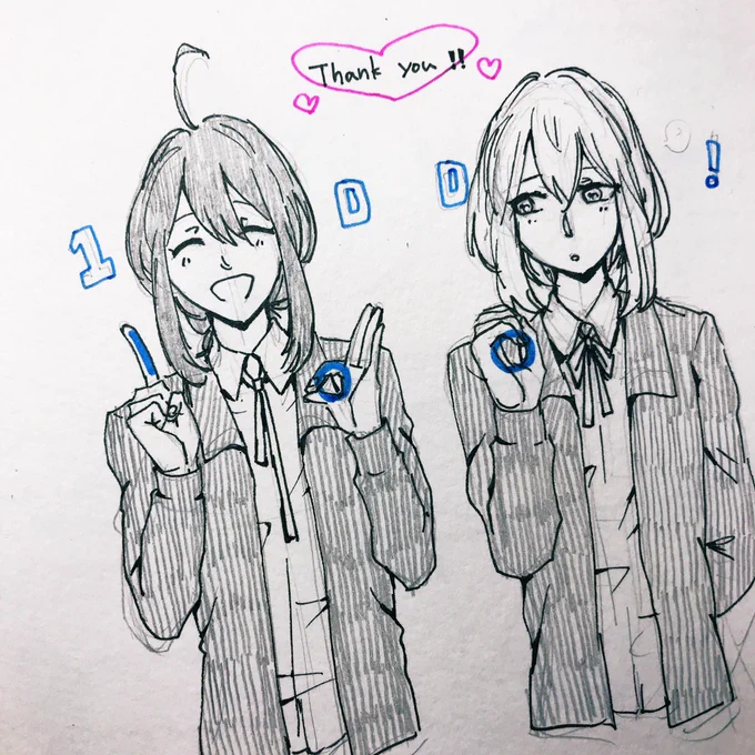 いつの間にかフォロワー様が100人超えてましたね!!
皆様ありがとうございます? 