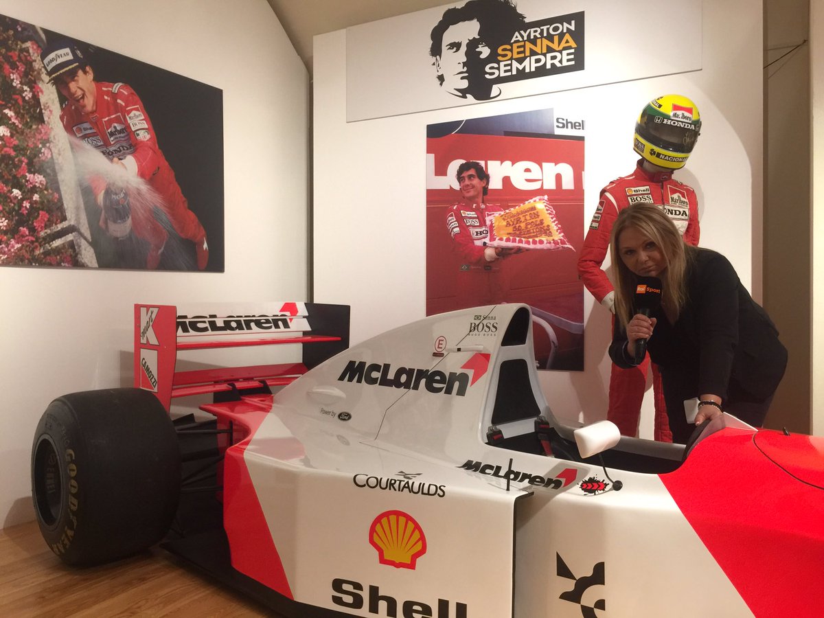 Sono ad #Asti per la mostra #danonperdere in onore di #ayrtonsenna la più importante in #Europa (fino al 14/4) oggi #Ayrton avrebbe compiuto 59 anni #F1
