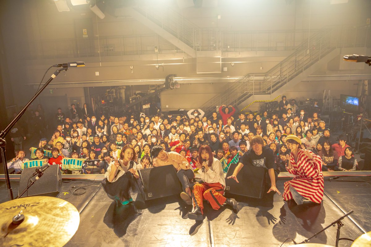 sasashimaMB's tweet photo. 番組最多出演のクアイフさんありがとうございました！

photo by @takashi_megane

#中京テレビ #ササミュー #ササシマmusicbase
#クアイフ　#backlift　#フラワーカンパニーズ https://t.co/PenZV1pi4M