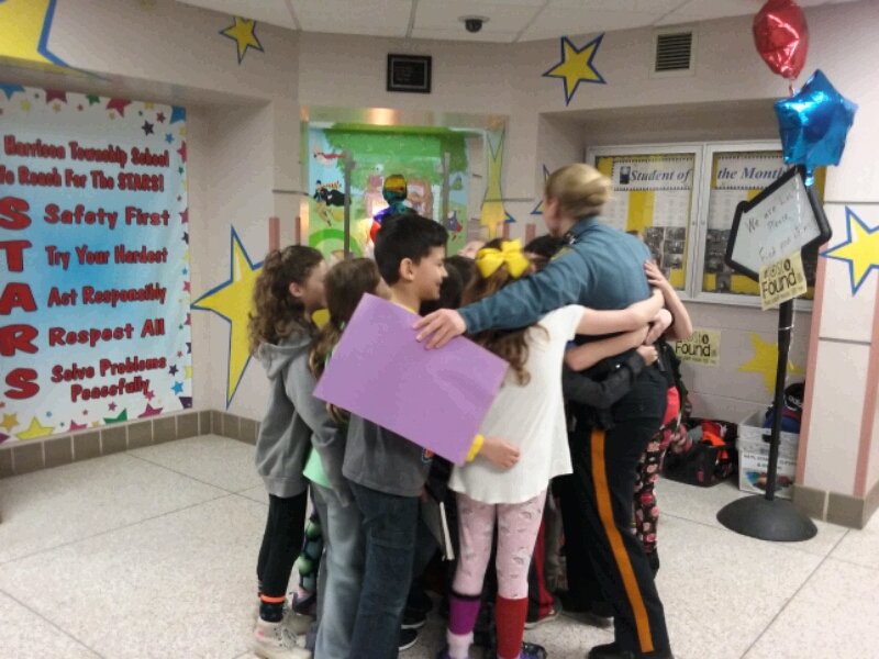 SherryHipple1's tweet photo. Celebrating our Officer Kate today! #htslearning https://t.co/mnXBz4DSDy