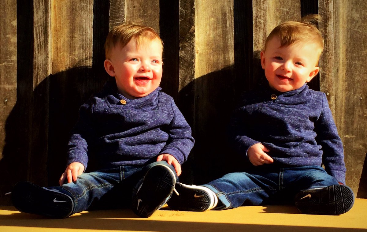 TheDeighanTwins's tweet photo. We are 1! It’s our 1st birthday!!!
#weareone #1stBirthday #birthdayboys #twins #twinbirthday #twittertwins #birthday #birthdayboys https://t.co/pd4c2rzdXg