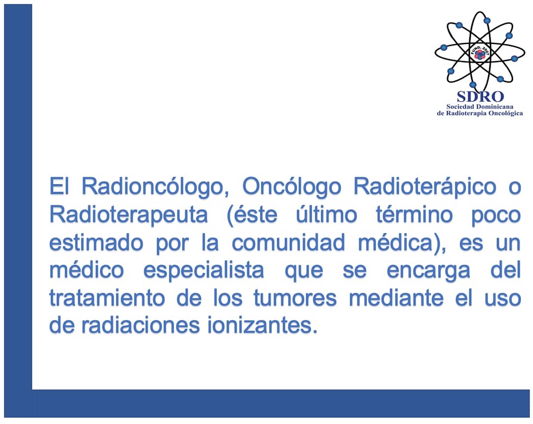 Sociedad Dominicana de Radioterapia Oncológica tweet media