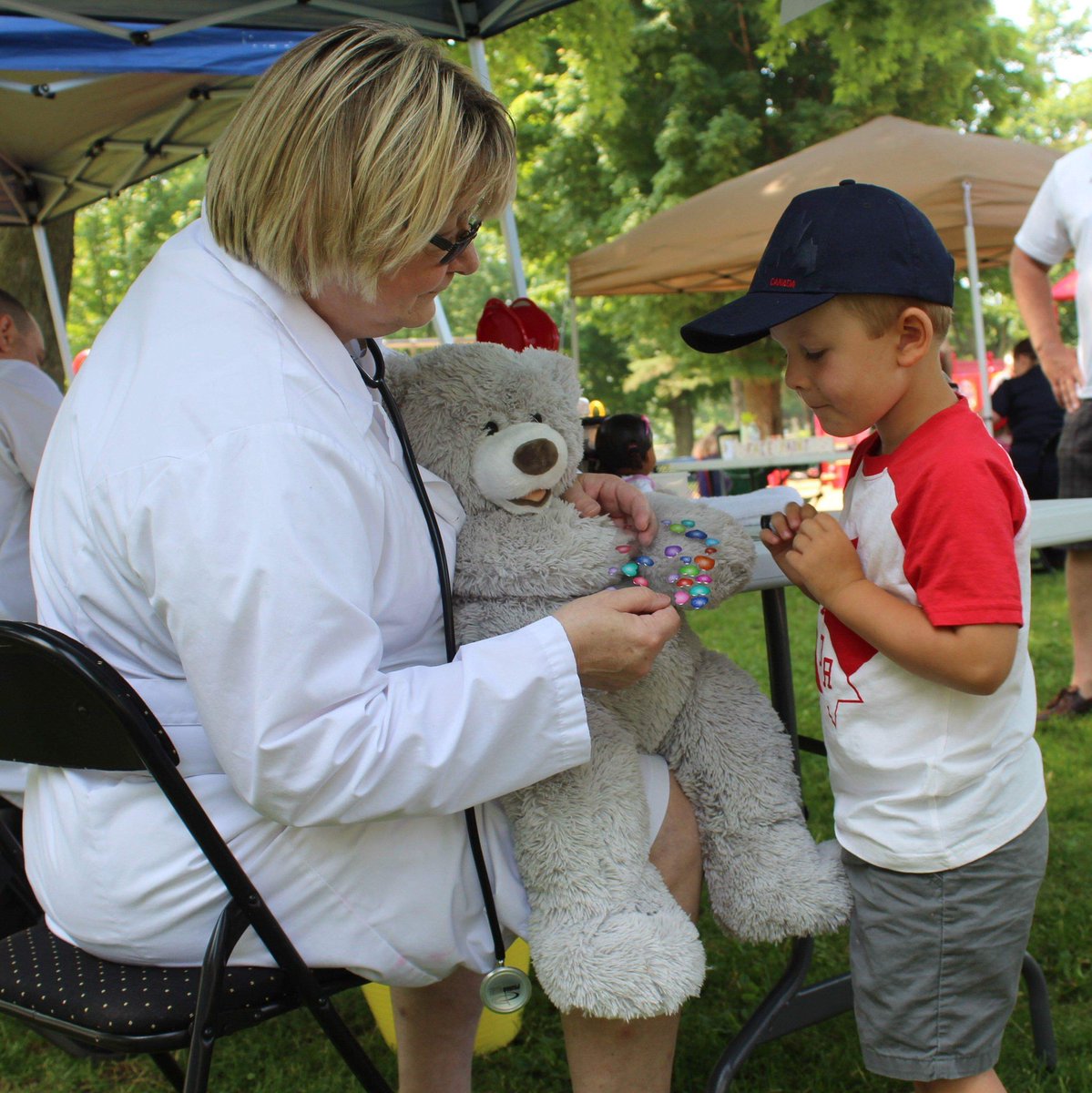 GrenvilleMs's tweet photo. Our Doctors will be ready to give your newly Adopted #Teddybear some #TLC. We spared no expense getting the Absolute BEST Dr's to care for and give your Teddy a Clean Bill of Health. #CanadaDay is going to be so much #Fun. Together we will one day #EndMS https://t.co/fpZRKhTWZf