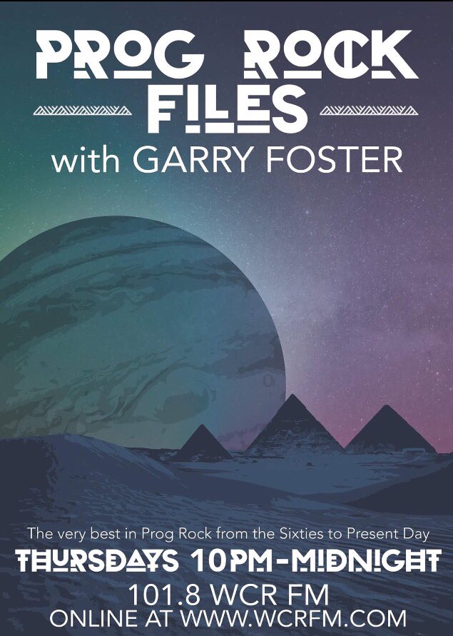 unchainedwcrfm's tweet photo. Prog Rock Files 10pm @1018wcrfm Brand New Music @alanparsons @TimBowness @cosmograf @RobCottingham1 @themutegods @WalkTheRail plus tracks from @_MarcoDeAngelis @StevenWilsonHQ @encircledband @vainattitude https://t.co/8jZKYTNVvE https://t.co/JSC9YzCsCM