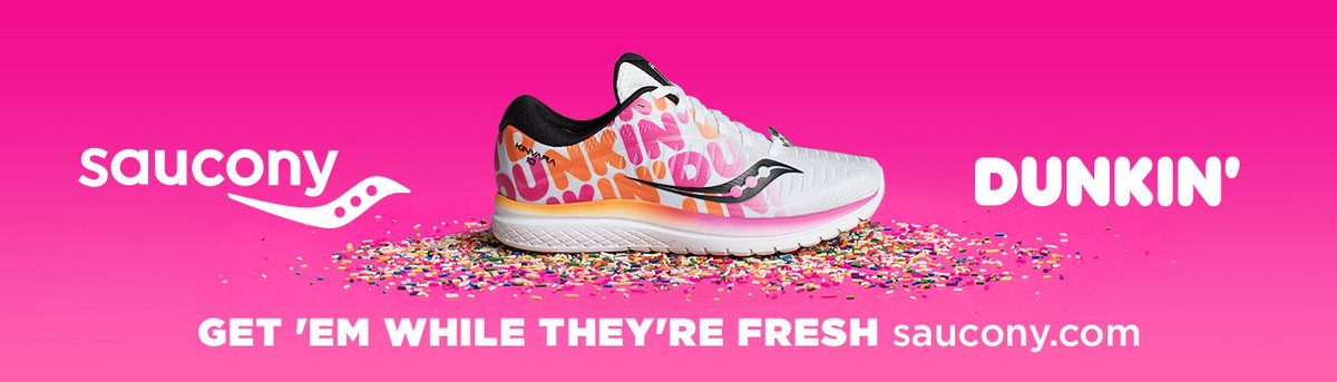 dunkin donuts saucony 2019
