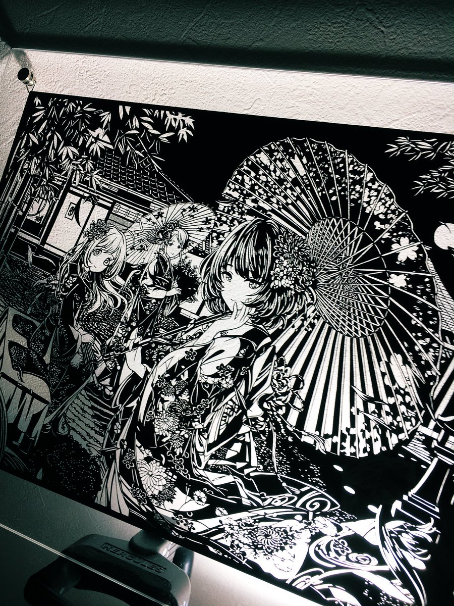 cut_repringo's tweet photo. [命燃やして恋せよ乙女]
完成です！！
楓さんの魅力...充分表現できたでしょうか！！
#切り絵 #高垣楓 #アイドルマスターシンデレラガールズ https://t.co/jKa4npx4sx