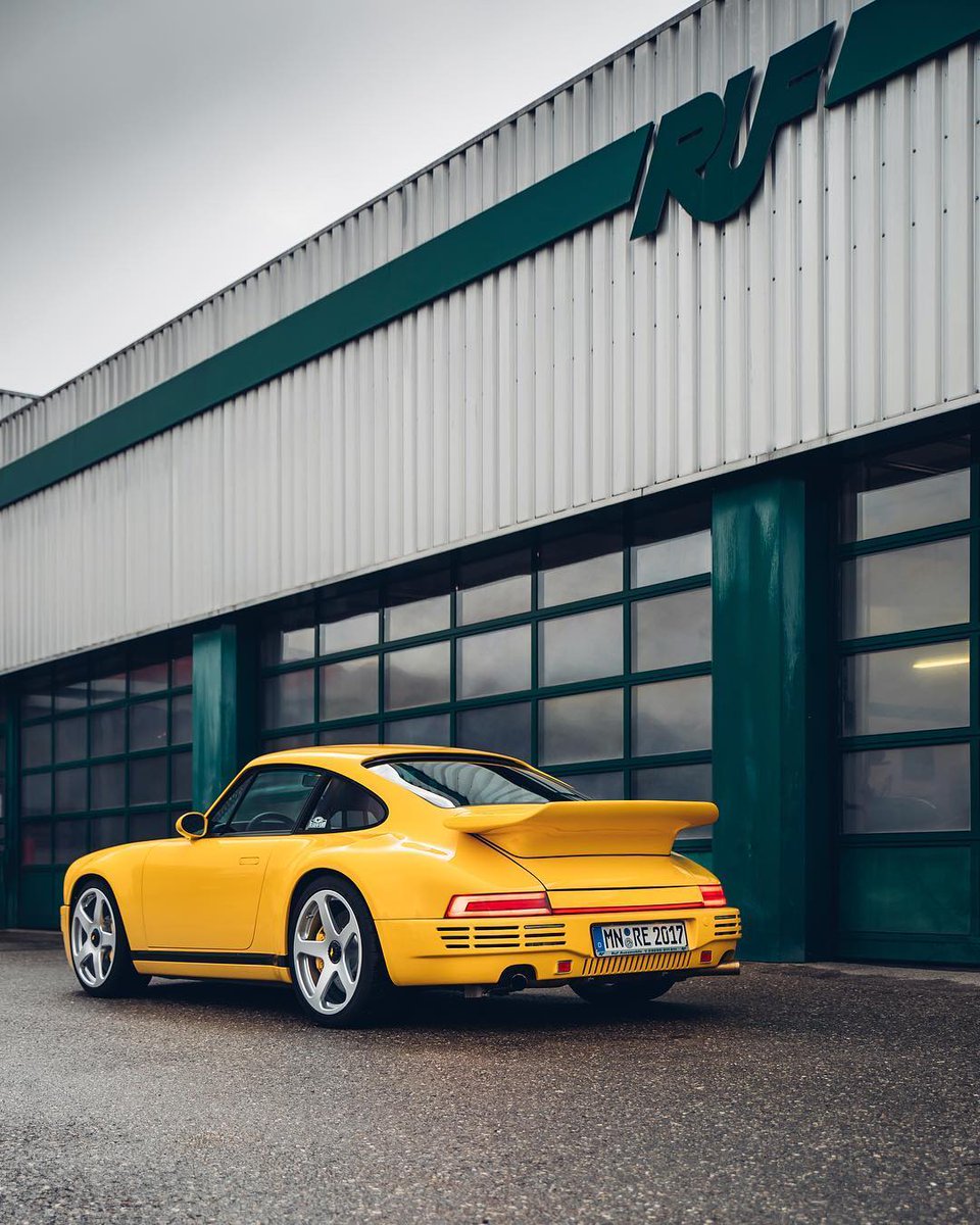 car_douche's tweet photo. Ruf CTR 2017 ⁣⁣
Ruf updated the CTR paying tribute to the original which was released 32 years ago. Only 30 units were made. New CTR is powered by a 3.6L water-cooled twin-turbocharged flat-6 engine producing 700 HP and 880 Nm(649 lb-ft) of torque.
#ruf #ctr #cardouche https://t.co/JGdaAwddhI