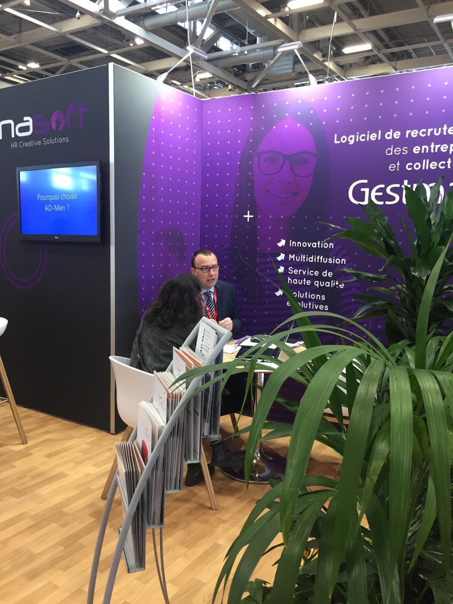 InasoftFR's tweet photo. Et c'est parti pour notre 3ème et dernier jour au salon #SSRH à #Paris Porte de Versailles ! Même adresse, stand E16 😉 #Salon @Solutions_RH #Inasoft #Gestmax #admen https://t.co/OMV4QY8jJS