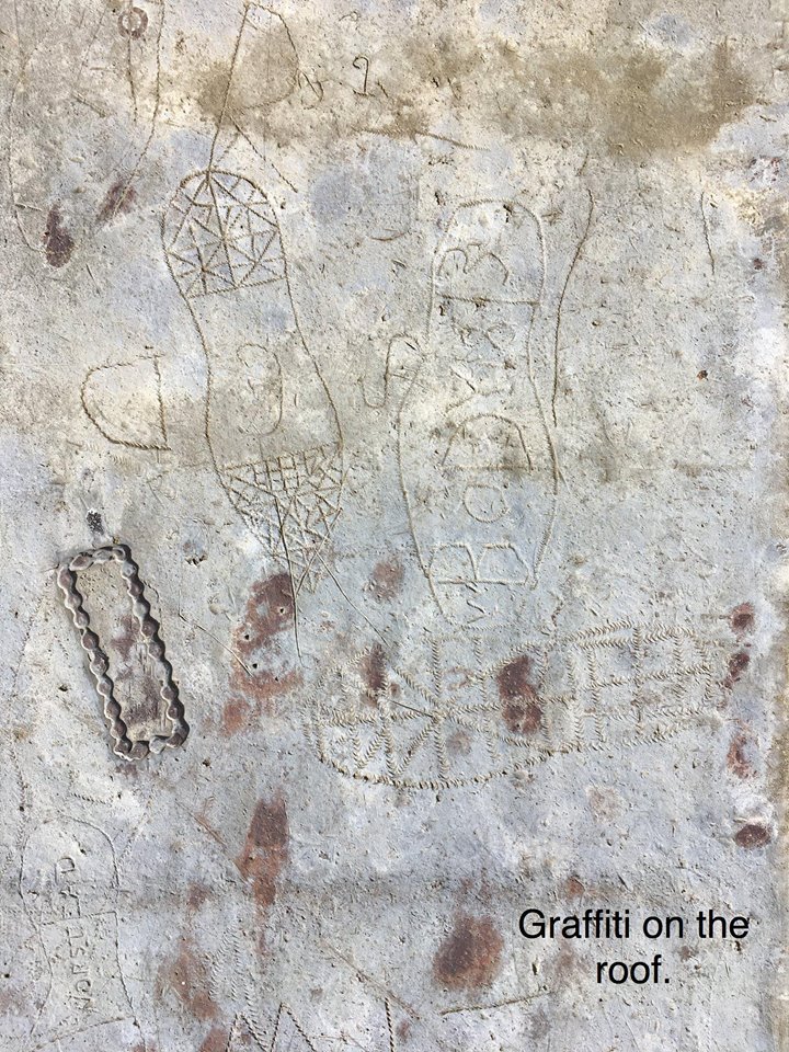 NW_Architects's tweet photo. #StrattonStrawless, #Church of St Margaret - #Architect Domenico D'Alessandro's photos taken during a #survey. - @BolderoKelly
#birdseyeview #graffiti #Norfolkchurches #Norfolk https://t.co/45QziSZS23