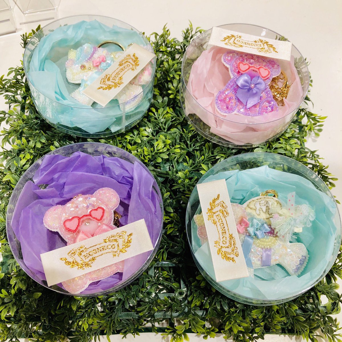 nipoponagoya's tweet photo. ただ今
#nipopo 名古屋店では
#エコネコ さん×作家さん
コラボの作品を販売中です🌸🌸🌸
可愛い作品を観に来てくださいね💕
ご来店お待ちしております💕
#エコネコ  #絵子猫 #econeko #コラボ #monbijou #bigtreechi #harusana
#anne #kissmaco https://t.co/z7ScEqQpfG