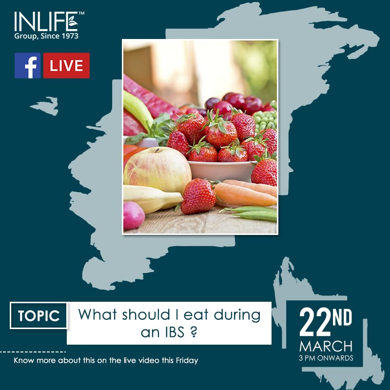 Inlifecare's tweet image. Watch the live video this Friday 22nd March at 3PM.
Inlifehealthcare.com
#IBS #Healthcare #Stomachproblem #Diet #Inlifehealthcare