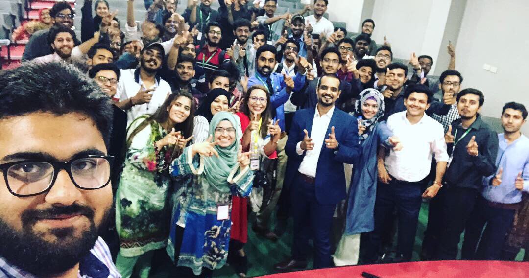 ZainGoplani's tweet photo. Just about today! Had a great session with the delegates of Procom 19 at Fast University
#funverks #guest #speaker #session #students #Gfketilizeprocom19 #triumphingmagnitudes #funverks #karachi https://t.co/naWXhHHWdK