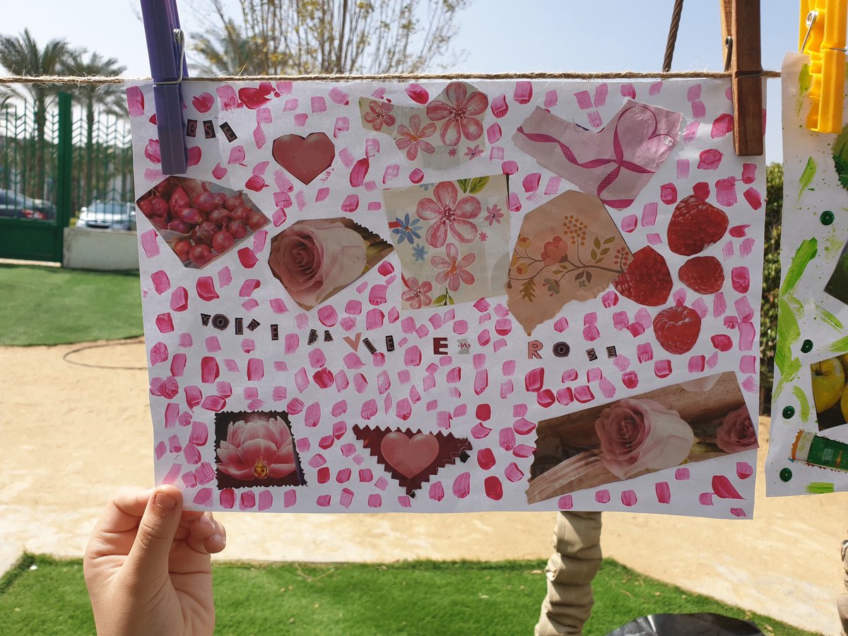 Grande lessive 2019 #couleurs #expression #découpage #collage