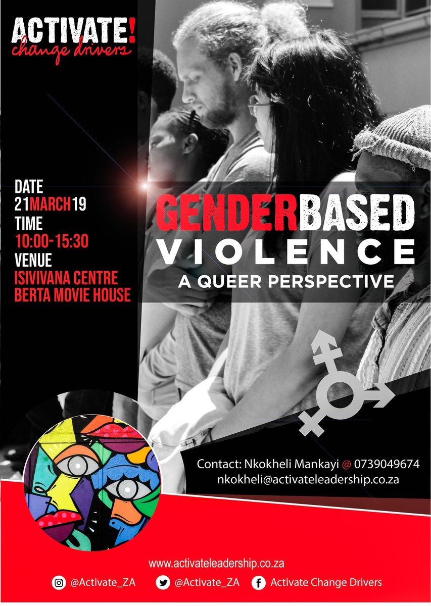 ActivateZA's tweet image. We are at the Isivivana Center (Bertha Movie House),launching the #Ihaveavoice campaign this Human Rights Day!! Pop by and join us as we engage on GBV from a queer perspective. #Committedtochange