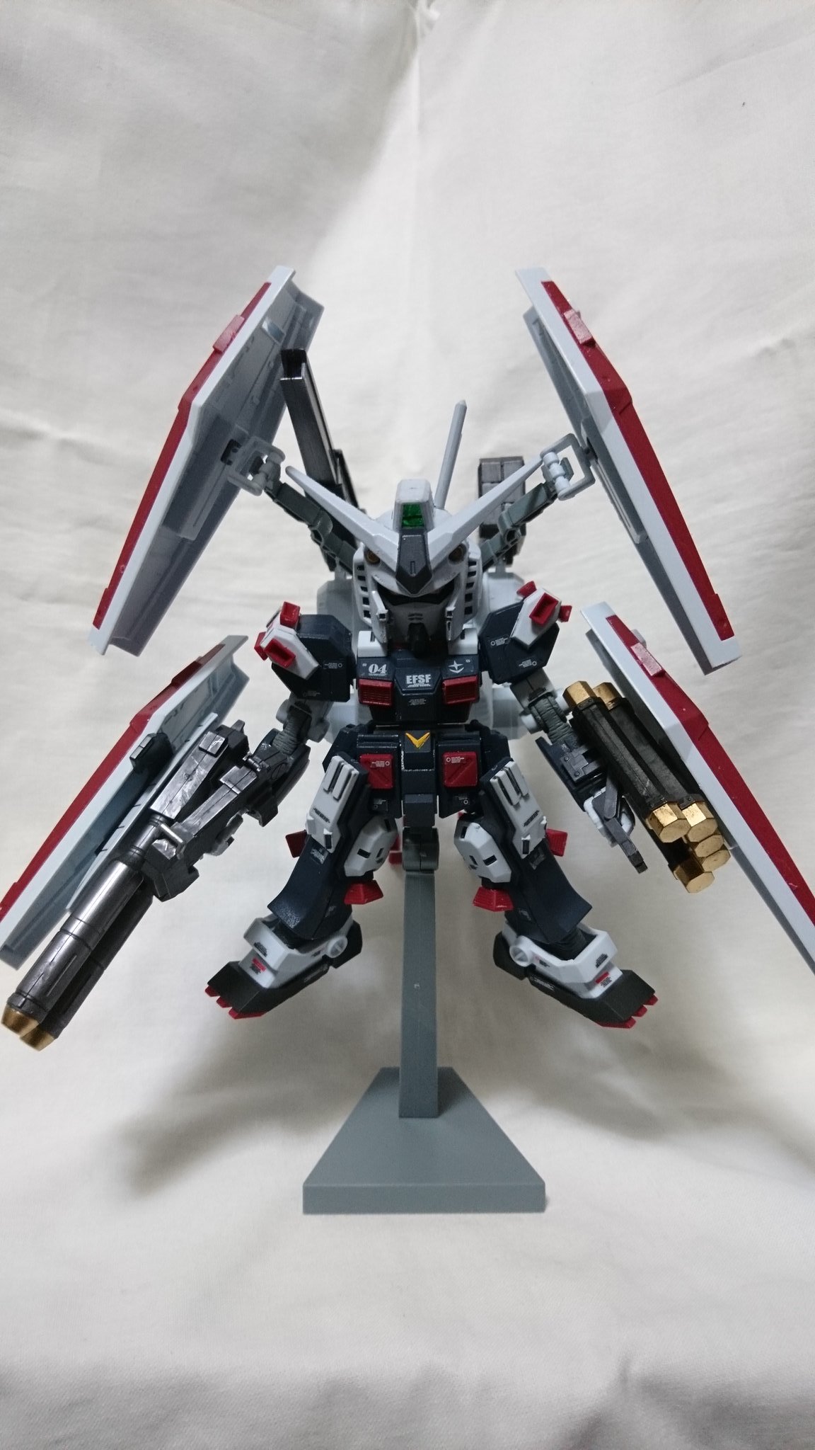 正兄 Mwh ただいま函館 No Twitter こんばんは 制作no 526 Fa 78フルアーマーガンダム サンダーボルト版 Ver 2 0の完成でございます 前作との差異は 頭にsdcsガンダム 身体はhgフルアーマーガンダム Tb箱リメイク版 正兄 Mwh ただいま函館 No Twitter こんばんは 制作no 526 Fa 78フルアーマーガンダム サンダーボルト版 Ver 2 0の完成でございます 前作との差異は 頭にsdcsガンダム 身体はhgフルアーマーガンダム Tb箱リメイク版
