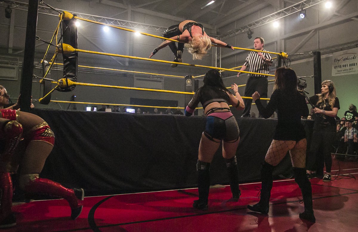 WrestleGatePro's tweet photo. "The Match Of The Night"

"The Best Women's Match I've Ever Seen"

"That Match Was Awesome"

"This Is Wrestling"

Just some of the comments made during the epic 4-way elimination match at Enter The Dragons.

VOD Available TODAY from 5pm.

#WrestleGatePro
PC @Y2jimbob https://t.co/O699SGvBh0