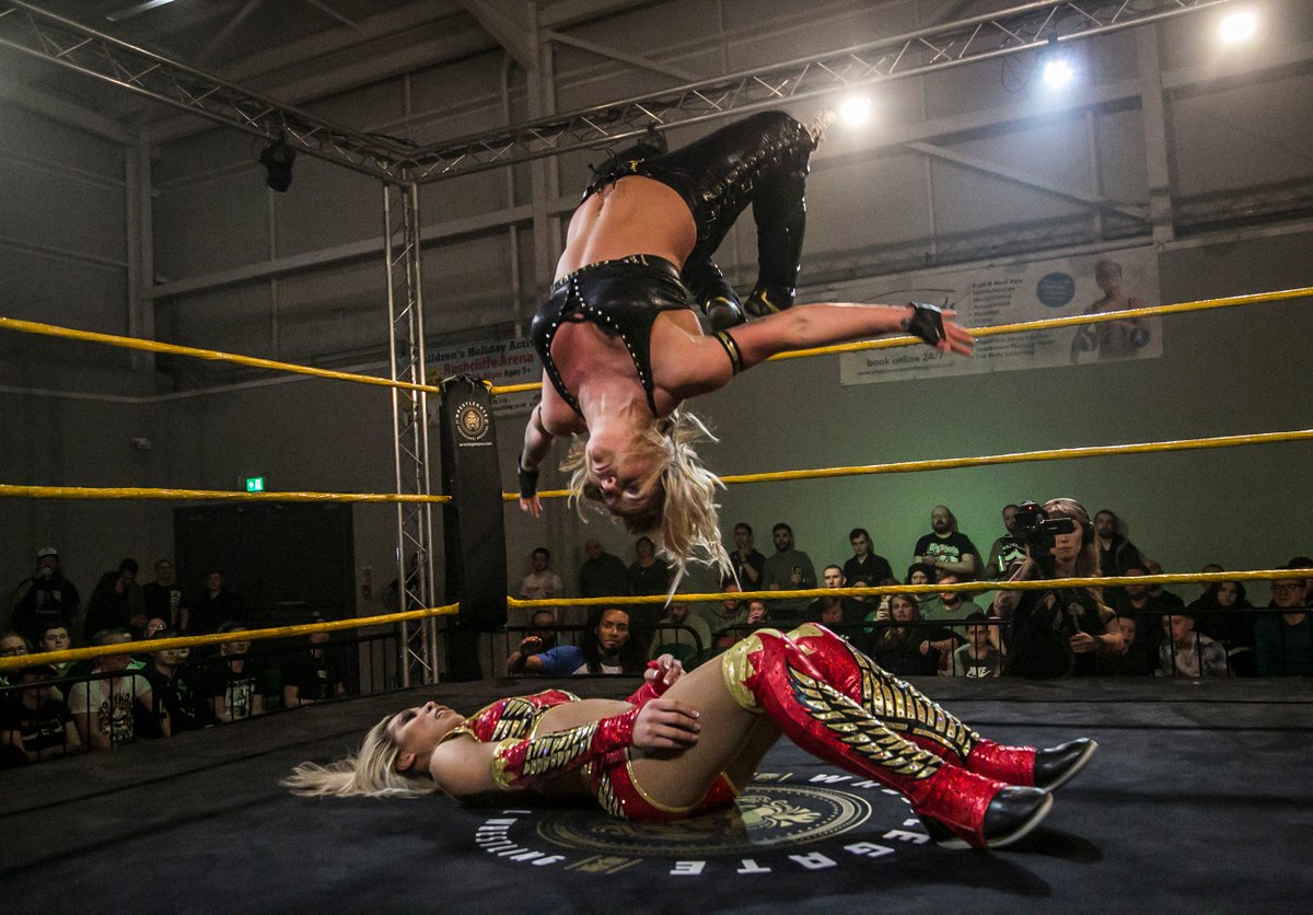 WrestleGatePro's tweet photo. "The Match Of The Night"

"The Best Women's Match I've Ever Seen"

"That Match Was Awesome"

"This Is Wrestling"

Just some of the comments made during the epic 4-way elimination match at Enter The Dragons.

VOD Available TODAY from 5pm.

#WrestleGatePro
PC @Y2jimbob https://t.co/O699SGvBh0