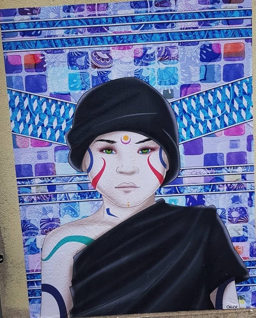 Street_Graff's tweet photo. By #0slow #streetart #streetartparis #paris #streetartparis13 #Paris13 #13éme #streetarteverywhere #parisstreetart #urbanart #artderue #art #ink #beautiful  #asiangirls #asia #photography #streetartistry #samourai #artsy #instagraff #photographie #arts #portraitphotography https://t.co/86Sns1qxPR