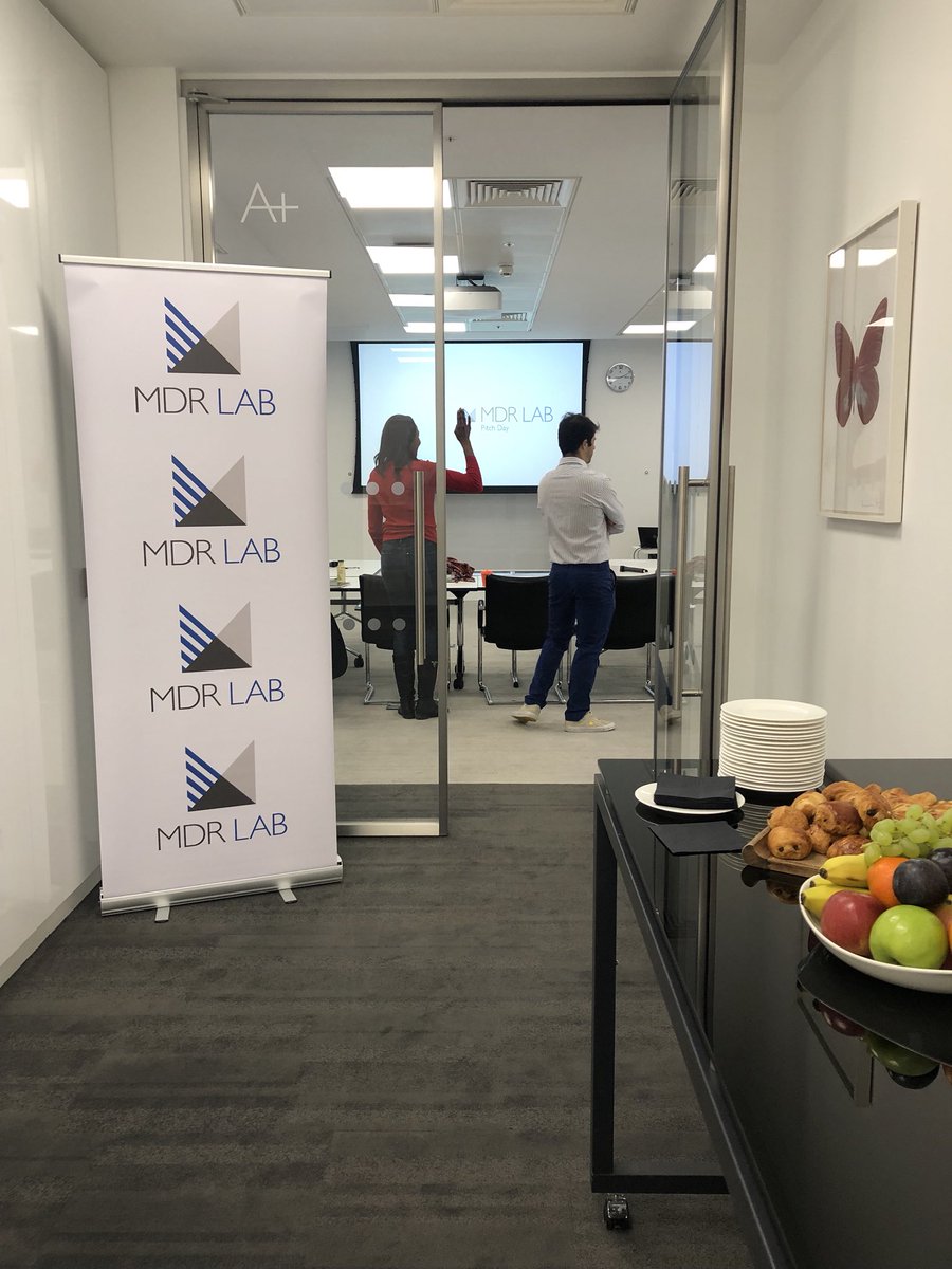 Mishcon_de_Reya's tweet photo. It’s #MDRLAB Pitch Day! We’re excited to meet the 14 companies coming to pitch for a place on our 2019 programme, starting in May https://t.co/njQsOE0mZe