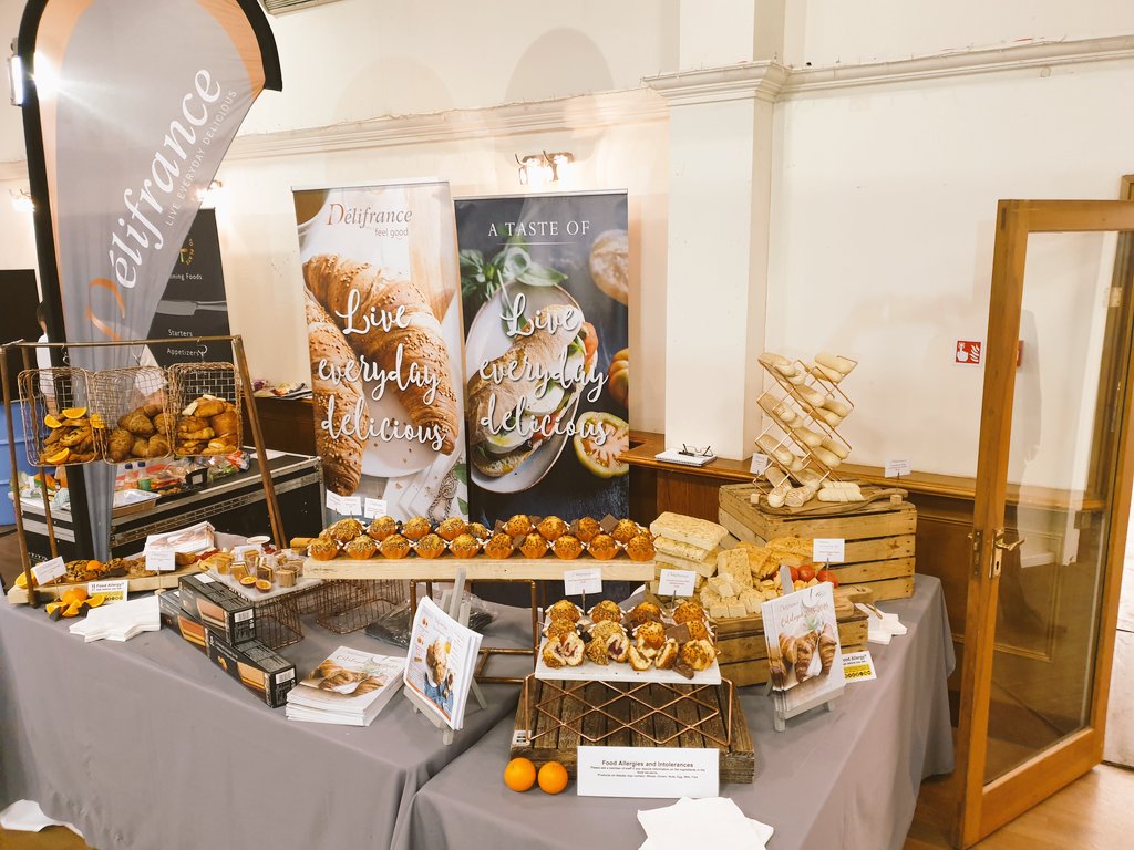 ManBunBaker's tweet photo. @DelifranceUK &amp; @DelifranceDan today supporting @BidfoodUK with a Big Food &amp; Drink show covering the Paddock Wood depot today hosted by the @Hopfarm #liveeverydaydelicious #bakery https://t.co/J7joQ1imET