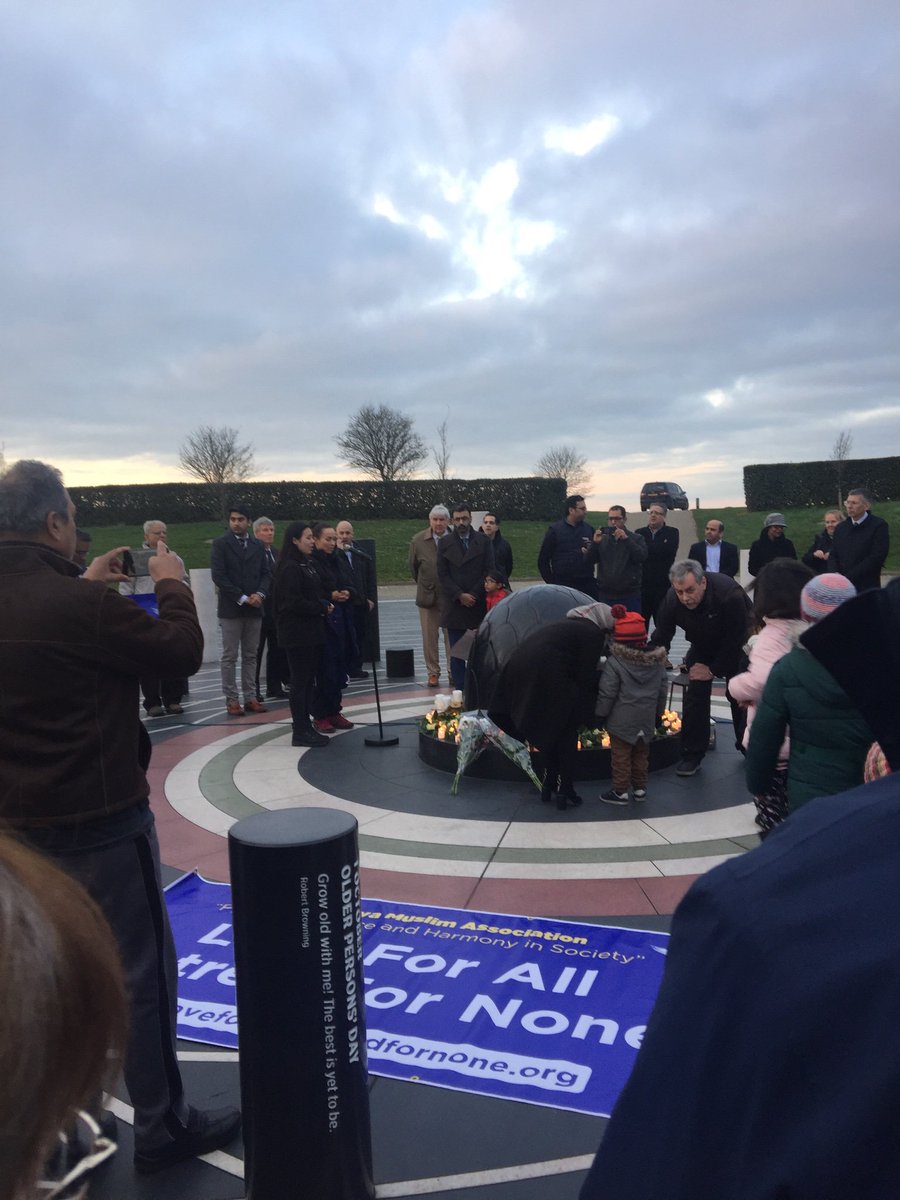 stmarksmk's tweet photo. Thank you to The @AhmadiyyaMK Muslim community for organising the vigil at The MK Rose Campbell Park in memory of all the victims of the attack in Christchurch. What an essential and beautiful event. 
#loveforallhatredfornone #lovewins #loveneverfails #lovemk https://t.co/L0k6iUiMfW