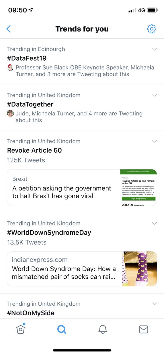 vngfraser's tweet image. We only kicked off 20 minutes ago and we’re already trending in the UK 🥳 #DataTogether #DataFest19