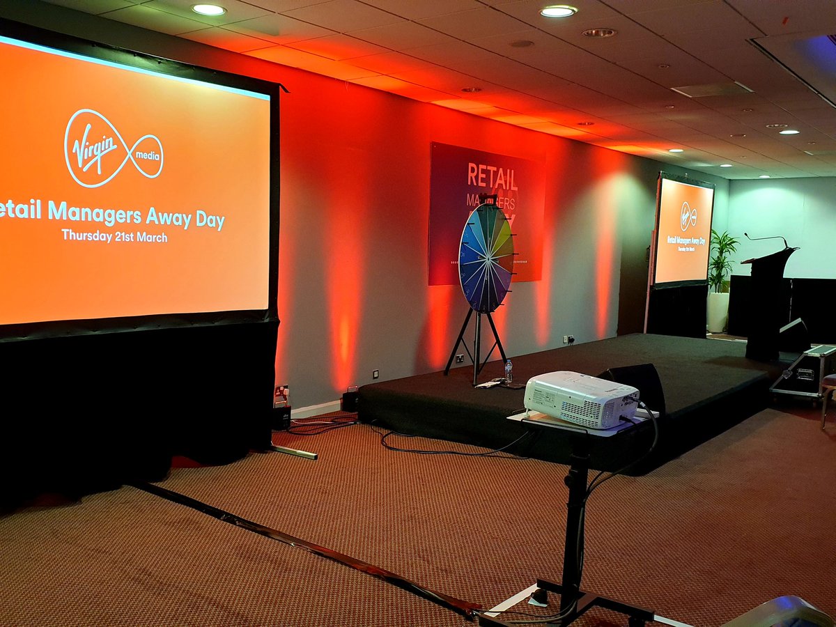 Big_theCreators's tweet photo. Tech team providing conference today @HI_Liverpool for retail managers away day @virginmedia #virginmedia #awayday #retailmanagers #avhireliverpool #production https://t.co/FsQxYplLFa